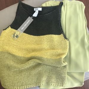 Jones New York Multi Knit Sleeveless Top